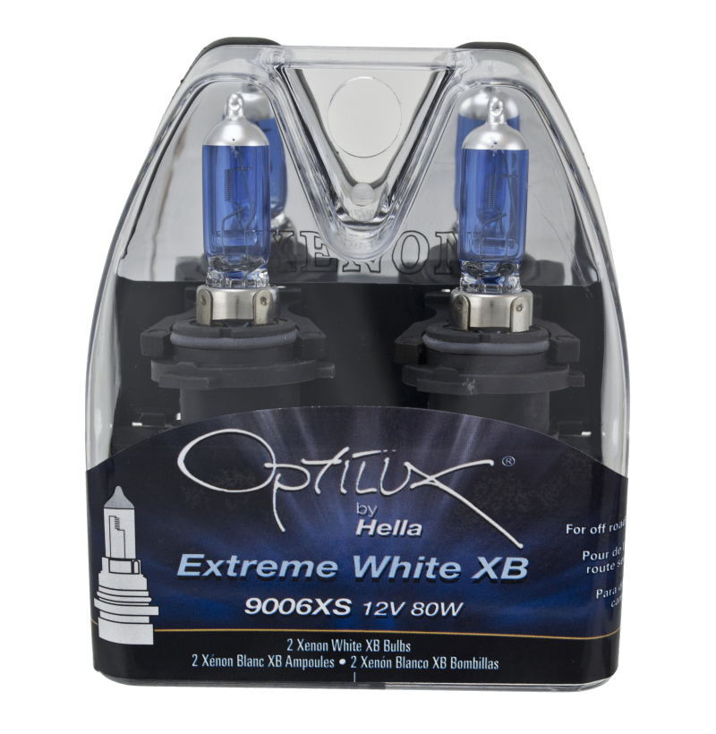 Dodge Viper Headlight Bulb Set - Hella - 9006Xs 12V 80W Xenon White XB - `03-`04