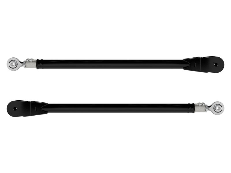 Ford Super Duty Suspension Control Arm Link - Front Lower - ICON - Adjustable Link Kit - Semi-gloss black - `05-`25