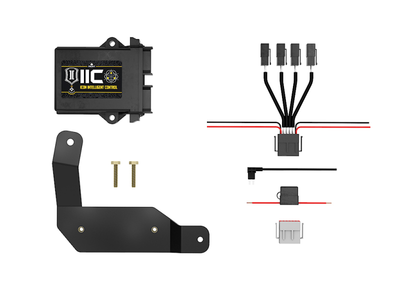 Ram 2500 Suspension Controller - Front + Rear - ICON - Intelligent Control Install Kit - `14-`27