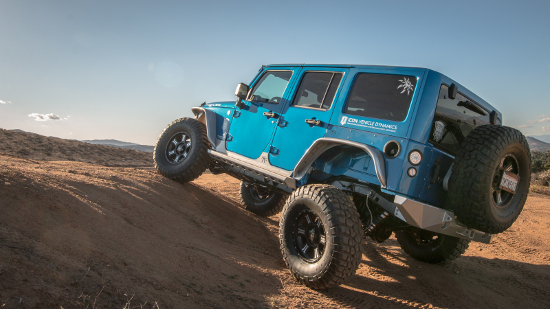 Jeep Wrangler JK Coilover Suspension Kit - Rear - ICON - 3-5in - `07-`18