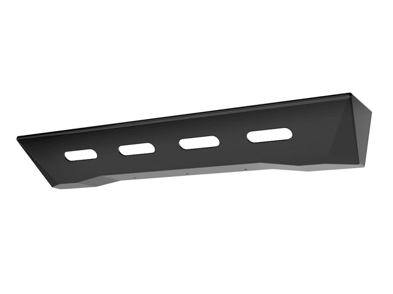 Jeep Wrangler JK Bumper Skid Plate - Front - ICON - Pro Series Mid Width - Satin Black - `07-`18