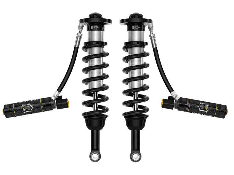Toyota Land Cruiser 250 Coilover Suspension Kit - Front - ICON - 2.5 Series Remote Reservoir + CDEV - 2024+