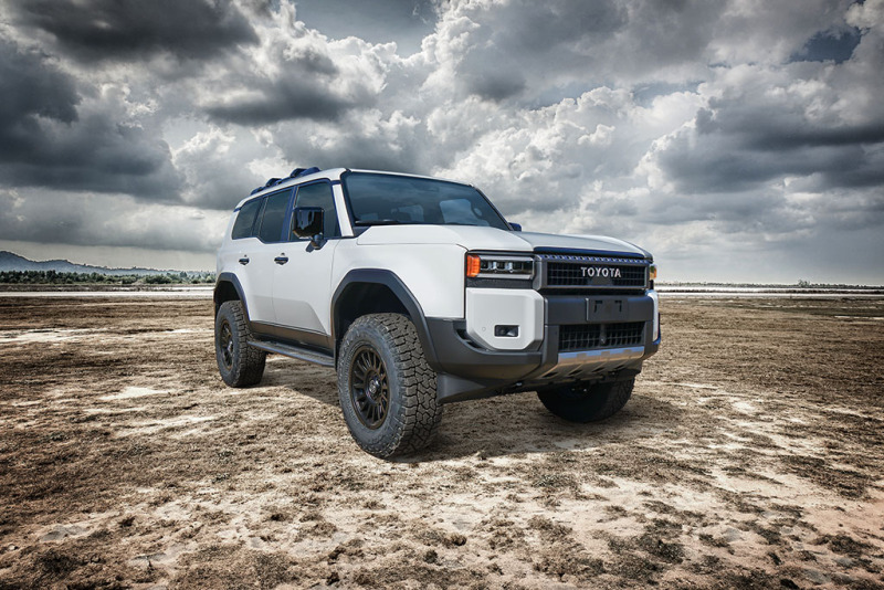 Toyota Land Cruiser 250 Coilover Suspension Kit - Front - ICON - 2.5 Series Remote Reservoir + CDEV - 2024+