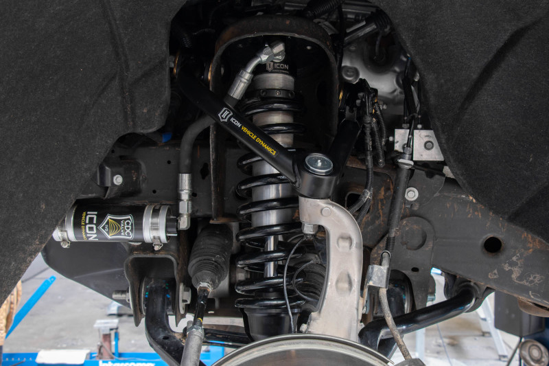 GMC Sierra 1500 Coilover Suspension Kit - Front - ICON - 2.5 Series Remote Reservoir - `19-`23