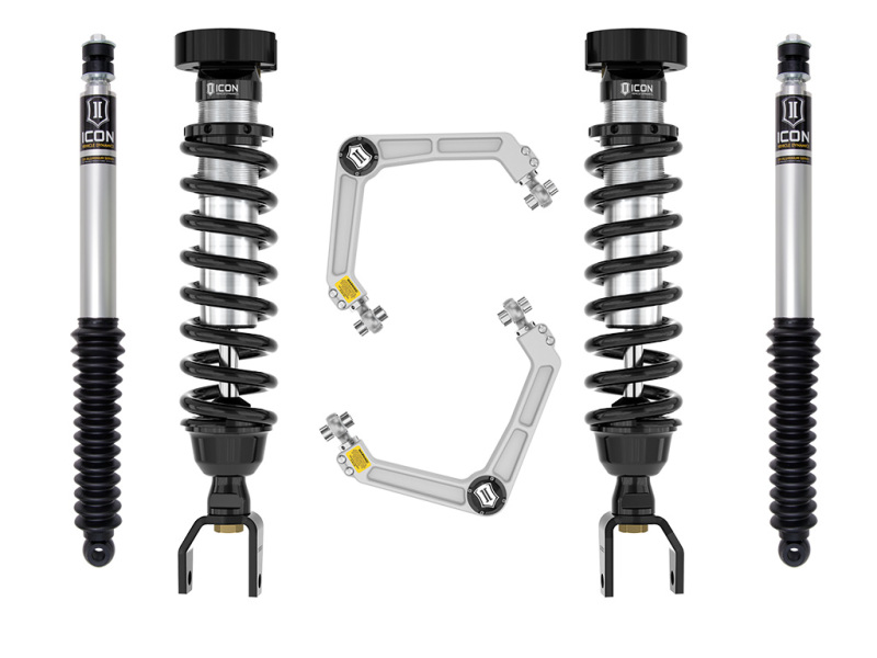 Ram 1500 Suspension Lift Kit - ICON - 2-3in. Stage 1 with Billet Upper Control Arms - `19-`27