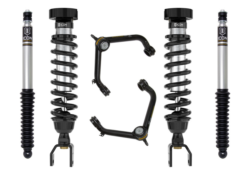 RAM 1500 Suspension Lift Kit - ICON - 2-3in. Stage 1 with Tubular Upper Control Arms - `19-`27