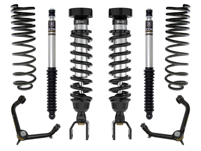 Ram 1500 Suspension Lift Kit - ICON - 2-3in. Stage 2 w/ Tubular Upper Control Arms - `19-`27