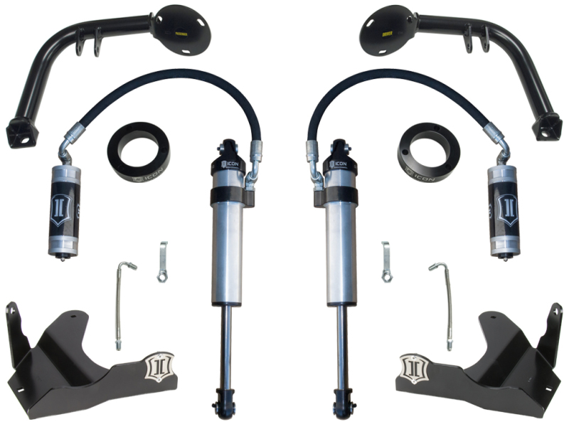 Toyota 4Runner Shock Absorber Kit - ICON - S2 Stage 1 Upgrade System - `10-`27