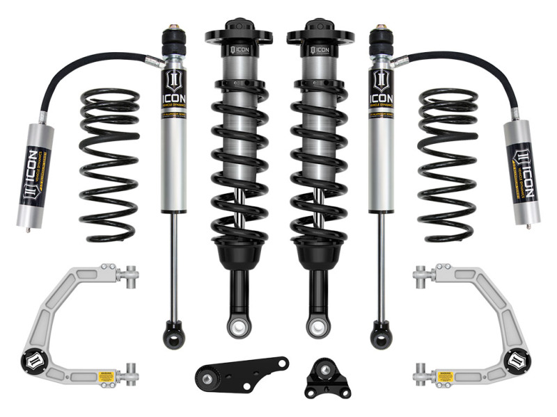 Toyota Tacoma Coilover Suspension Kit - Front + Rear - ICON - Stage 3 with Triple Rate Spring - `24-`27