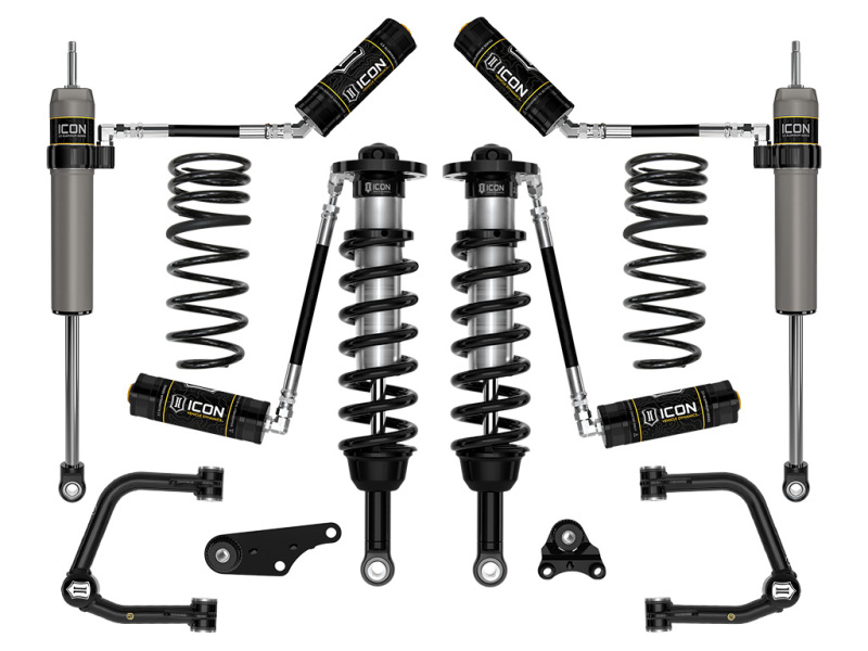 Toyota Tacoma Coilover Suspension Kit - Front + Rear - ICON - 2.5 Series Triple Rate Spring - `24-`27