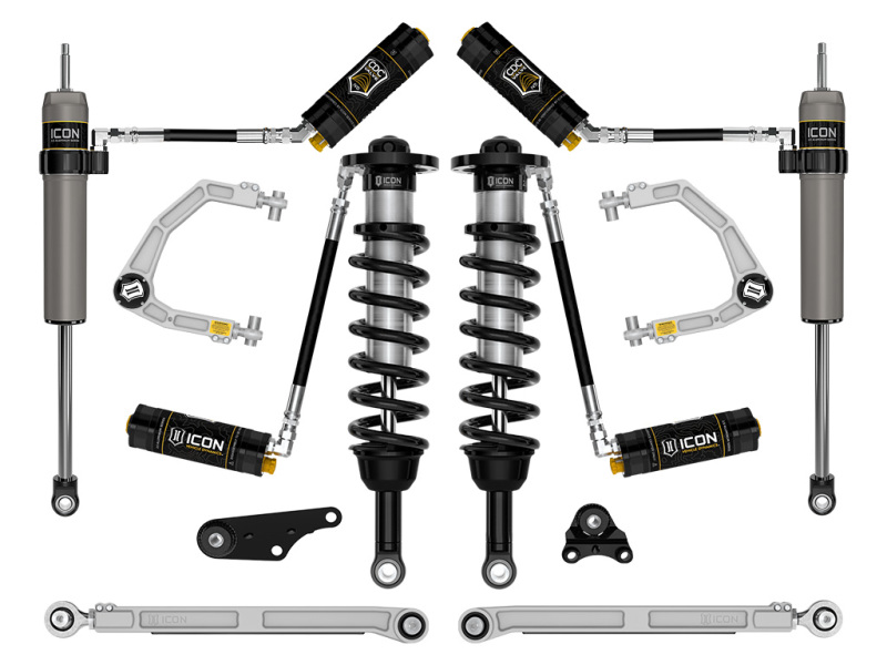 Toyota Tacoma Coilover Suspension Kit - Front + Rear - ICON - 2.5 Series Coilover - `24-`27