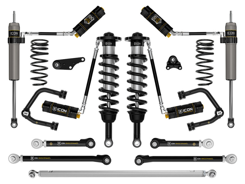 Toyota Tacoma Coilover Suspension Kit - Front + Rear - ICON - 2.5 Series - `24-`27