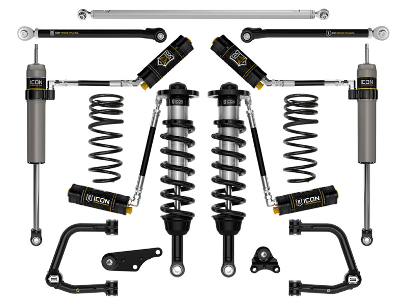 Toyota Land Cruiser 250 Series Suspension Lift Kit - Front + Rear - ICON - 2.5 Series Stage 8 CDCV - `24-`27