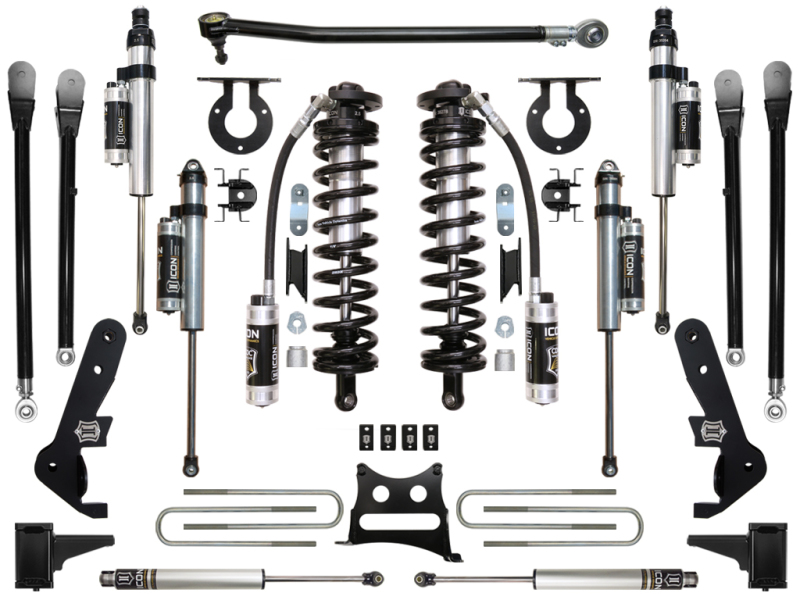 Ford F-350 Suspension Lift Kit - ICON - Stage 6 Coilover Conversion - `17-`27