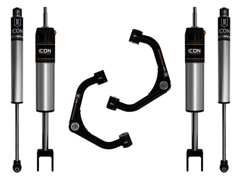 GMC Sierra 3500HD Suspension Lift Kit - ICON - Stage 1 Suspension System with Tubular Upper Control Arms - `20-`27