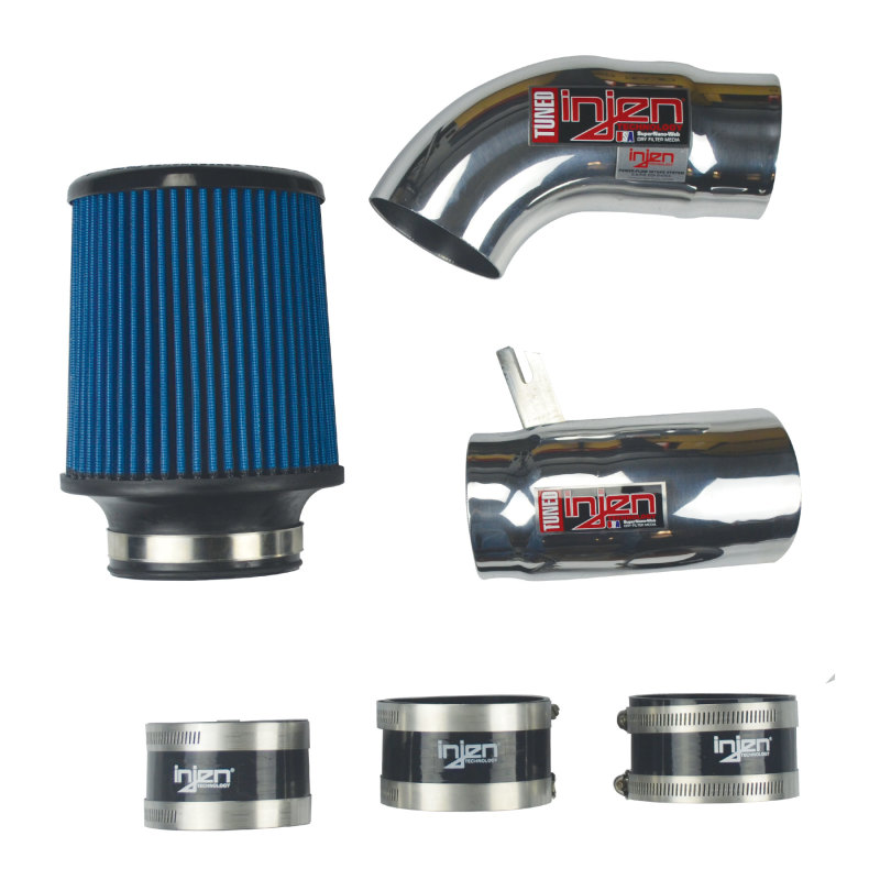 Chevrolet Blazer Performance Air Intake - Injen - Power-Flow, SuperNano-Web Dry Filter - Polished - `94-`04