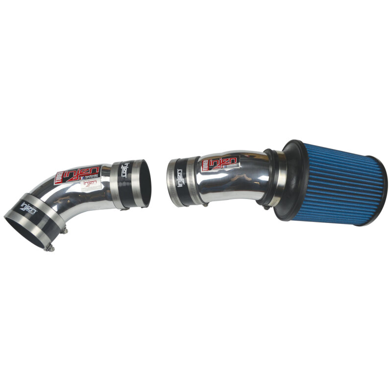Chevrolet S10 Performance Air Intake - Injen - Power-Flow, SuperNano-Web Dry Filter - Polished - `94-`04