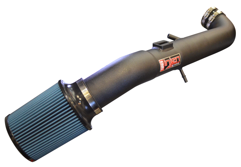 GMC Canyon Performance Air Intake - Injen - Power-Flow PF Cold Air Intake with MR Technology and Air Fusion - Wrinkle Black - `17-`22