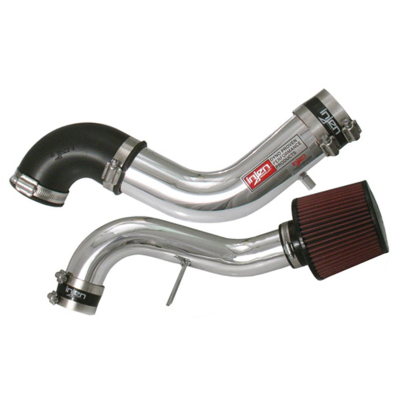 Mazda Protege Performance Air Intake - Injen - RD Series + SuperNano-Web - Polished - `99-`00