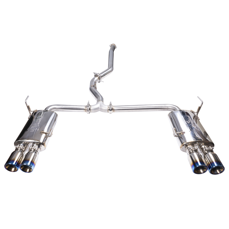 Subaru WRX STI Performance Exhaust - Injen - Cat Back - Burnt Titanium - `15-`21
