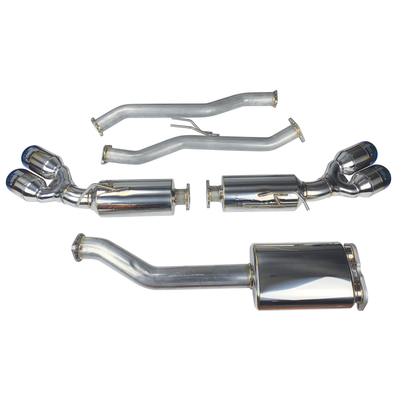 Hyundai Genesis Coupe Performance Exhaust - Injen - Cat Back, Titanium Tip (TT) Edition - `10-`13