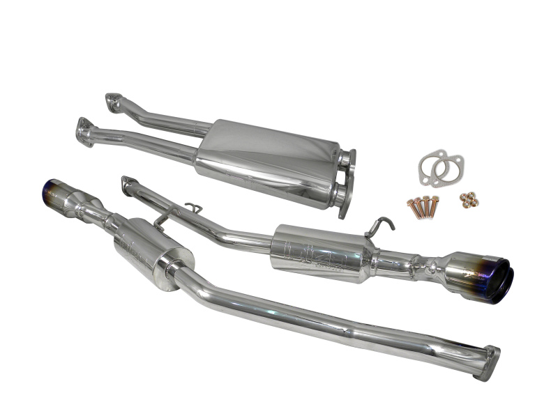 Hyundai Genesis Coupe Performance Exhaust - Injen - Cat Back + Quad Titanium Tips - `10-`16