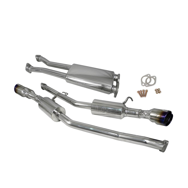 Hyundai Genesis Coupe Performance Exhaust - Injen - Cat Back + Quad Titanium Tips - `10-`16