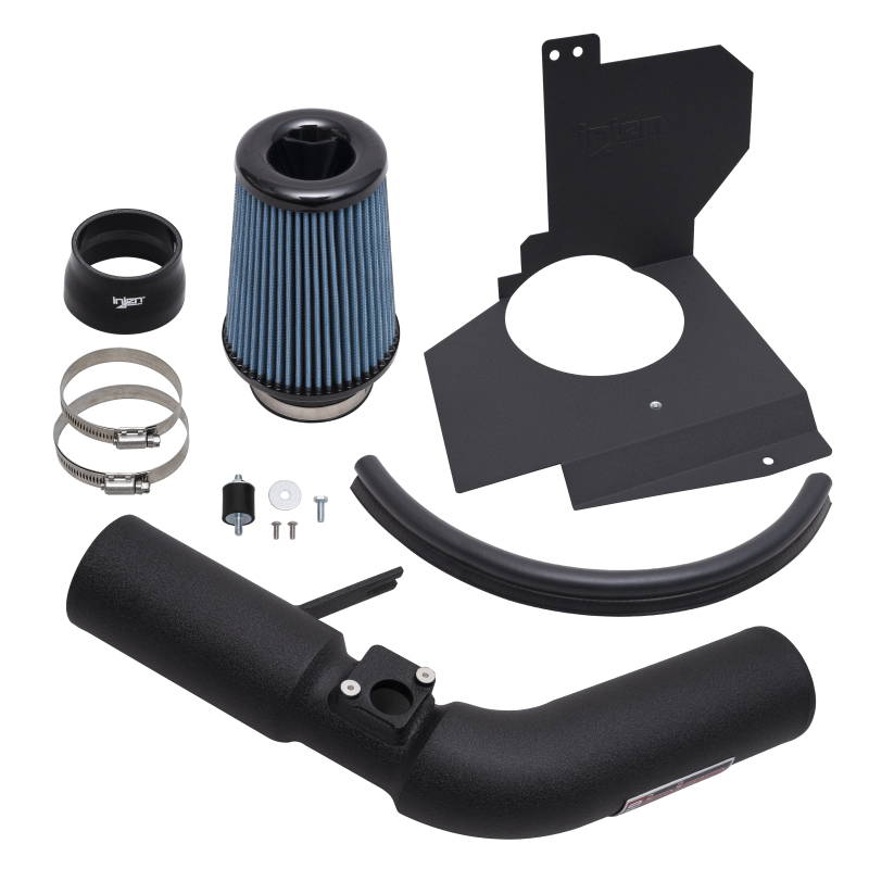 Subaru WRX STI Performance Air Intake - Injen - SP Aluminum Series - Wrinkle Black - `18-`21