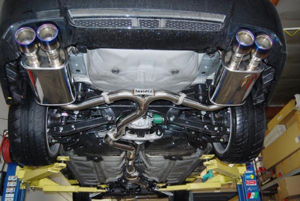 Subaru STI Performance Exhaust - Invidia - Q300 - Titanium Tips - Cat Back - `11-`27
