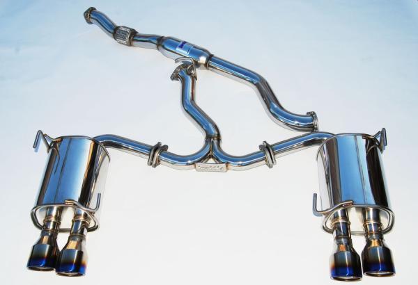 Subaru STI Performance Exhaust - Invidia - Q300 - Titanium Tips - Cat Back - `11-`27