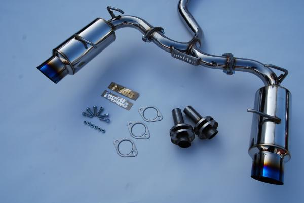 Subaru BRZ Performance Exhaust - Invidia - N1 Cat-Back, Titanium Tips, 60mm - Titanium - `12-`27