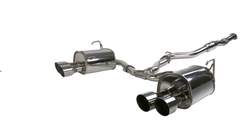 Subaru WRX STI Performance Exhaust - Invidia - Q300 - Stainless Tips - `15-`27