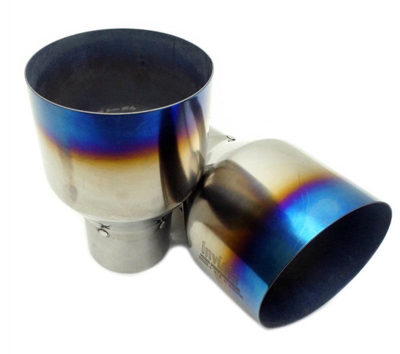 Subaru WRX STI Performance Exhaust - Invidia - Q300 - Titanium Tips, Cat Back - Titanium - `15-`27