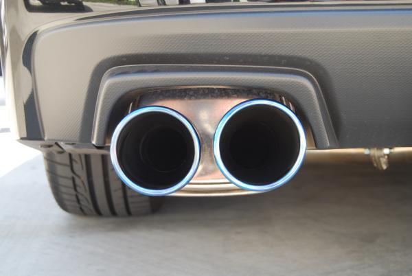Subaru WRX Performance Exhaust - Invidia - Q300 - Titanium Tips, Catback - `15-`27
