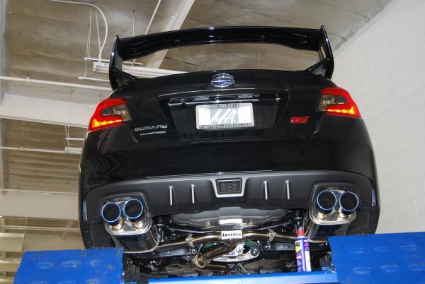 Subaru WRX Performance Exhaust - Invidia - Q300 - Titanium Tips, Catback - `15-`27