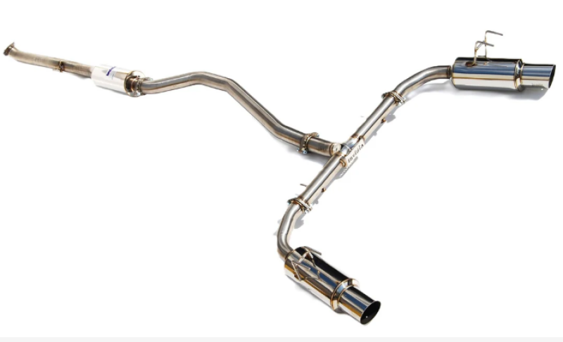 Honda Civic Si Performance Exhaust - Invidia - N1 Cat Back - Stainless - `22-`27