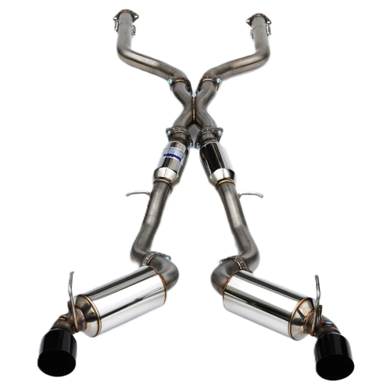 Nissan Z Performance Exhaust - Invidia - N1 Cat Back - Black Tips - `22-`27
