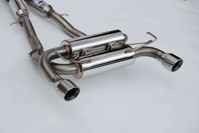 Nissan Z Performance Exhaust - Invidia - Gemini Cat Back, Rolled SS Tips - `22-`27