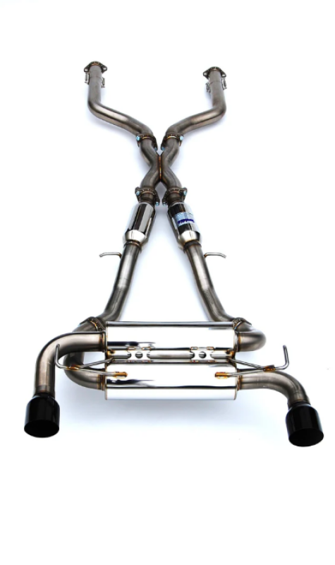Nissan Z Performance Exhaust - Invidia - Gemini Cat Back - Black - `22-`27