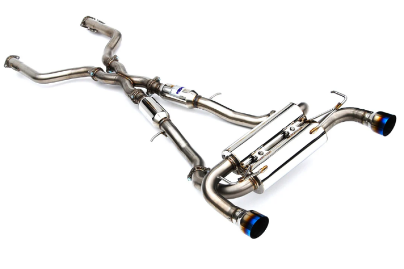 Nissan Z Performance Exhaust - Invidia - Gemini Cat Back - Single Layer TI Tips - `22-`27