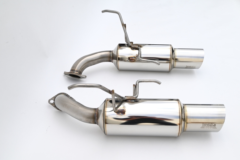 Subaru WRX Performance Exhaust - Rear - Invidia - N1 3.5in. S.S Tip Axle-Back - `22-`27