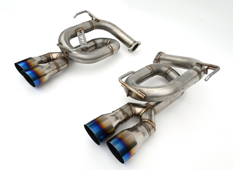 Subaru WRX Performance Exhaust - Invidia - Cat Back, Single Layer Titanium Tip, Twin Loop - `22-`27