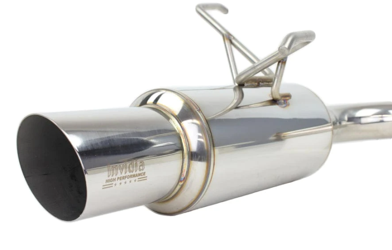 Subaru WRX Performance Exhaust - Invidia - Single N1 Cat Back - Stainless Steel - `22-`27