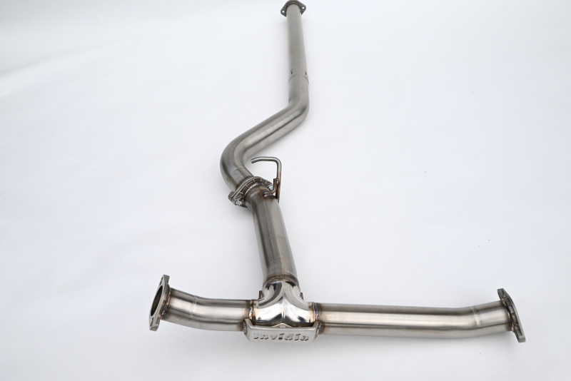 Subaru WRX Performance Exhaust - Invidia - 3in. Straight Mid-Pipe - `22-`27