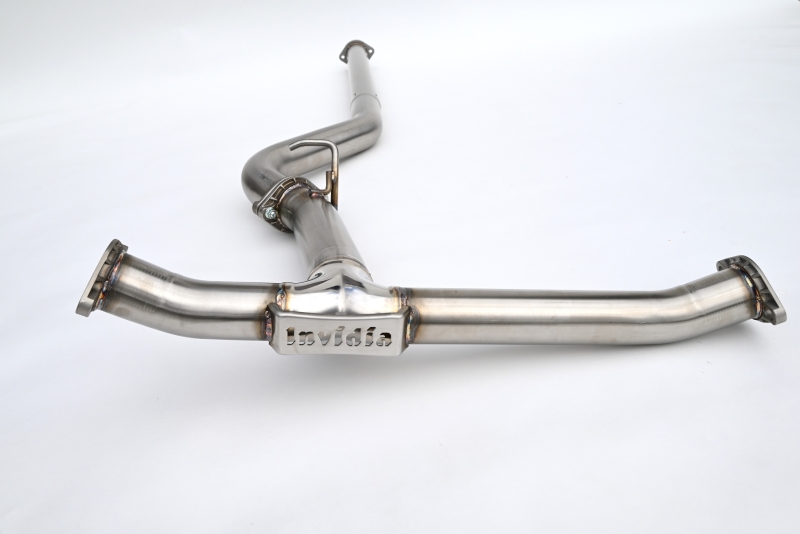 Subaru WRX Performance Exhaust - Invidia - 3in. Straight Mid-Pipe - `22-`27