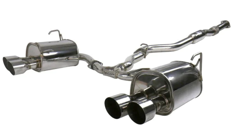 Subaru WRX Performance Exhaust - Invidia - Q300 - Stainless Tips - Catback - `22-`27