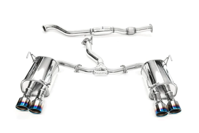 Subaru WRX Performance Exhaust - Invidia - Q300 - Titanium Tips Cat Back - `22-`27