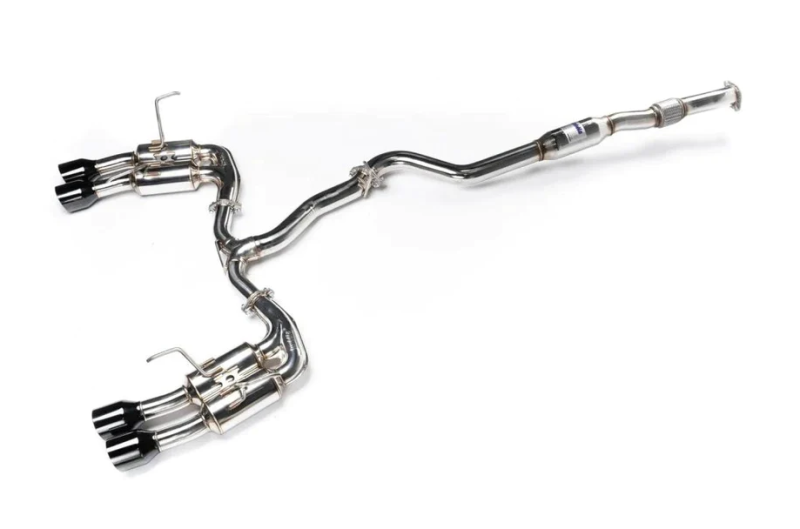 Subaru WRX Performance Exhaust - Invidia - Gemini Cat Back - Stainless Tips - `22-`27