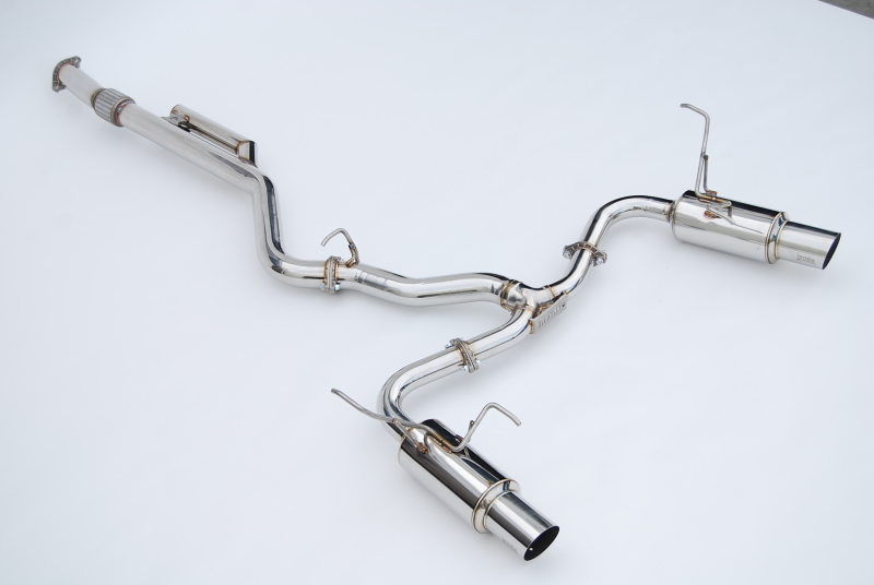 Subaru WRX Performance Exhaust - Invidia - N1 Twin Outlet Single Layer SS Tip Cat-Back - `22-`27