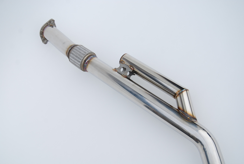 Subaru WRX Performance Exhaust - Invidia - N1 - Titanium Tips, Twin Outlet Single Layer Tip Cat-Back - `22-`27